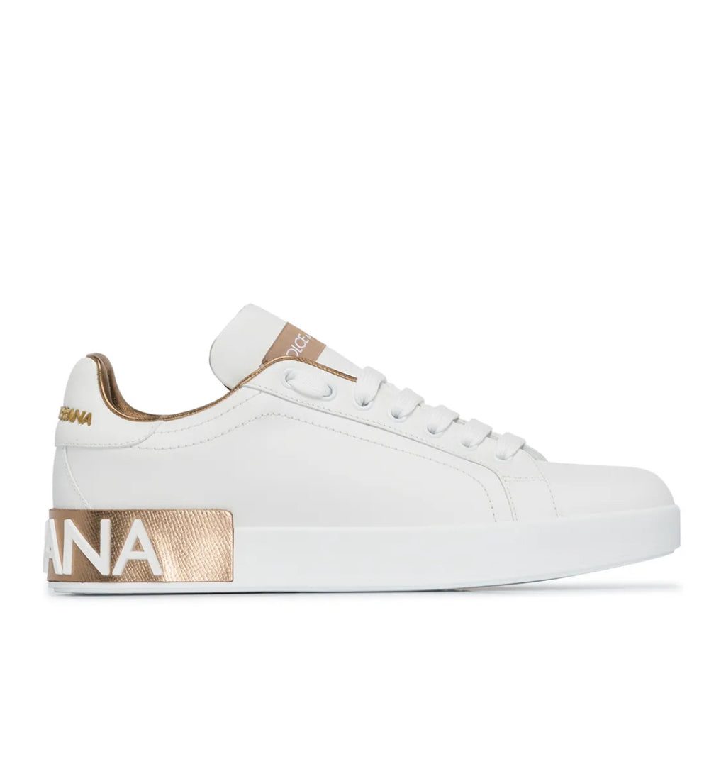 Dolce & Gabbana Portofino leather sneakers